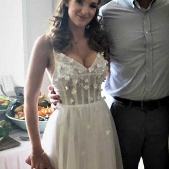 Custom made Bridal gown, bridal shower/prom dress - Picture 4 of 6